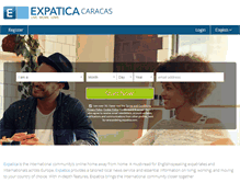 Tablet Screenshot of caracasdating.expatica.com