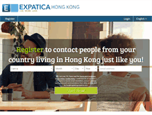 Tablet Screenshot of hongkongdating.expatica.com