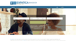 Desktop Screenshot of bangkokdating.expatica.com