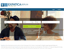 Tablet Screenshot of berlindating.expatica.com